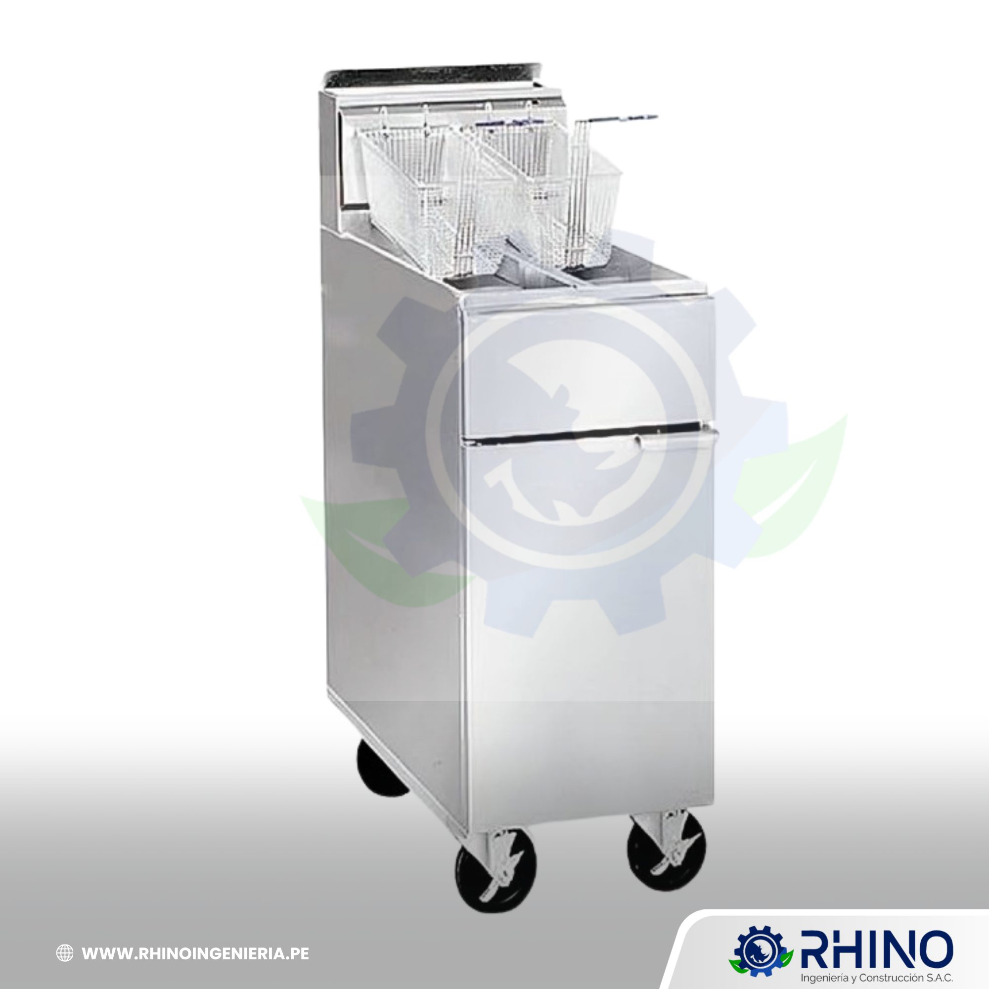 FREIDORA DE PAPAS DE ACERO INOXIDABLE MICHELL FP-304