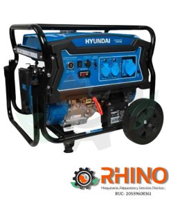 GENERADOR 6.2KW HYUNDAI HYG7750E GASOLINERO