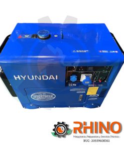 GENERADOR 5KVA HYUNDAI T2.HYD6700SE ENCAPSULADO PETROLERO 220V