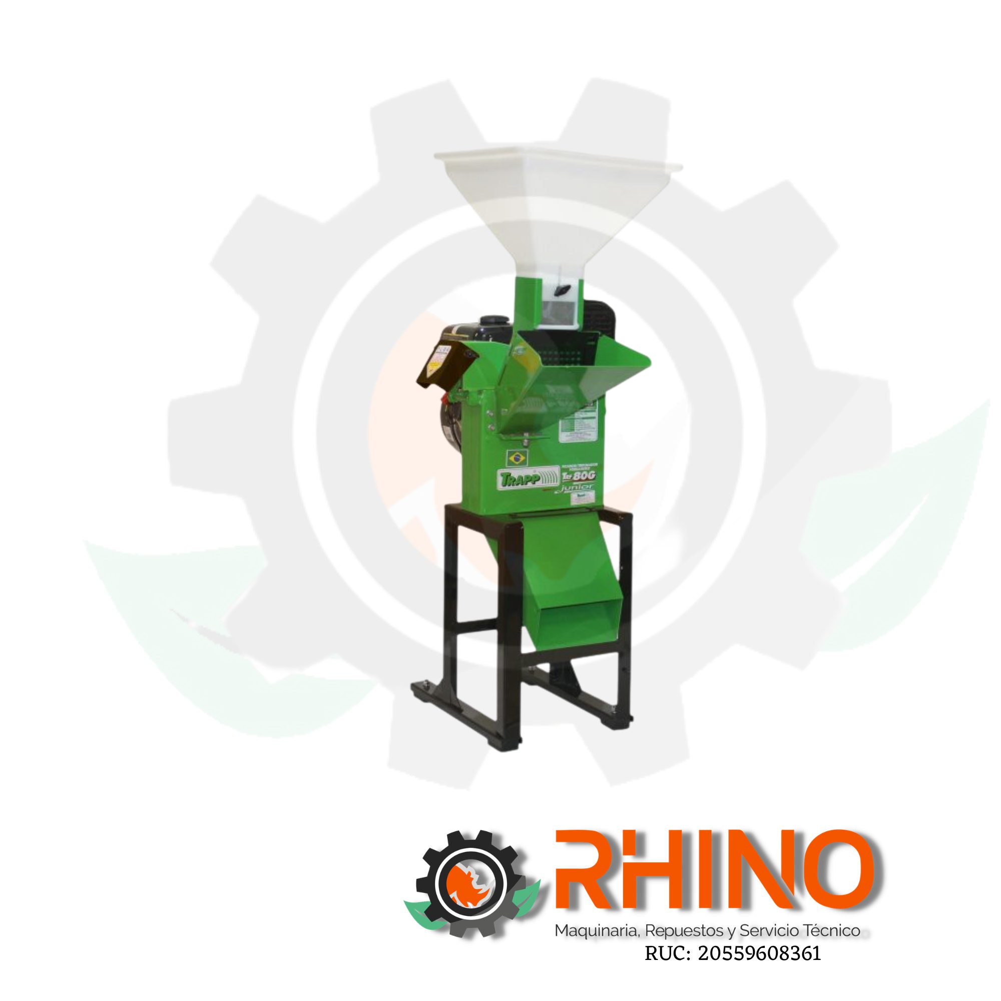 TRITURADOR CON MOTOR 7HP TRAPP TRF-80G