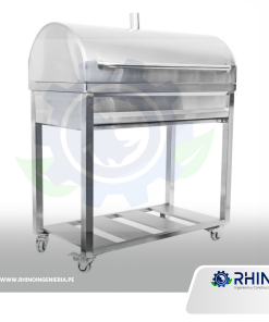 PARRILLA SMOKE AHUMADORA DE ACERO INOXIDABLE MICHELL PS-304AHU