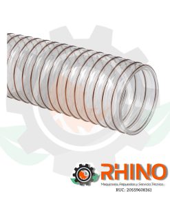 MANGUERA PVC / POLIURETANO VENTILACIÓN TRANSPARENTE 3″ C/ESP.3
