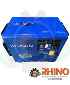 GENERADOR PETROLERO ENCAPSULADO 220V 5 KVA HYUNDAI T2.HYD6700SE