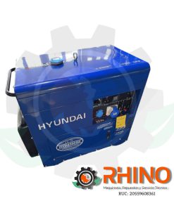 GENERADOR PETROLERO ENCAPSULADO 220V 6.5 KVA HYUNDAI T2.HYD8500SE