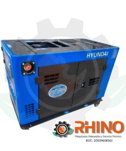 GENERADOR PETROLERO ENCAPSULADO 9.5 KVA HYUNDAI T2.HYDT12000SE