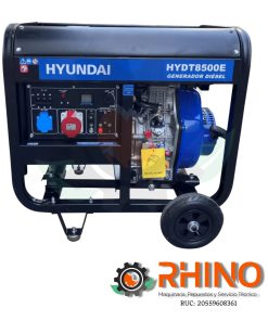 GENERADOR  TRIF. 6.5 KVA HYUNDAI T2.HYDT8500E PETROLERO