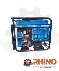 GENERADOR GASOLINERO 9000W HYUNDAI T2.HYG15000E