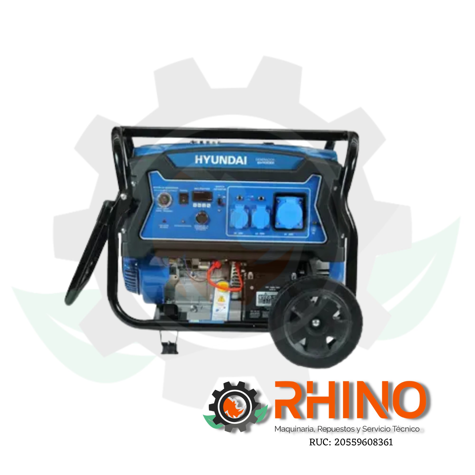 GENERADOR GASOLINERO TRIFĂSICO 7.5KW HYUNDAI T2.HYGT9250E