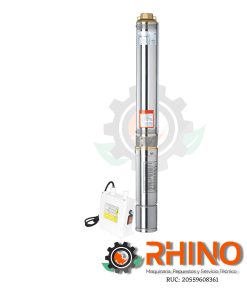 BOMBA SUMERGIBLE T/LAP 380V TRIFASICA 3HP 2" LEO 4XRm11/7-2.2