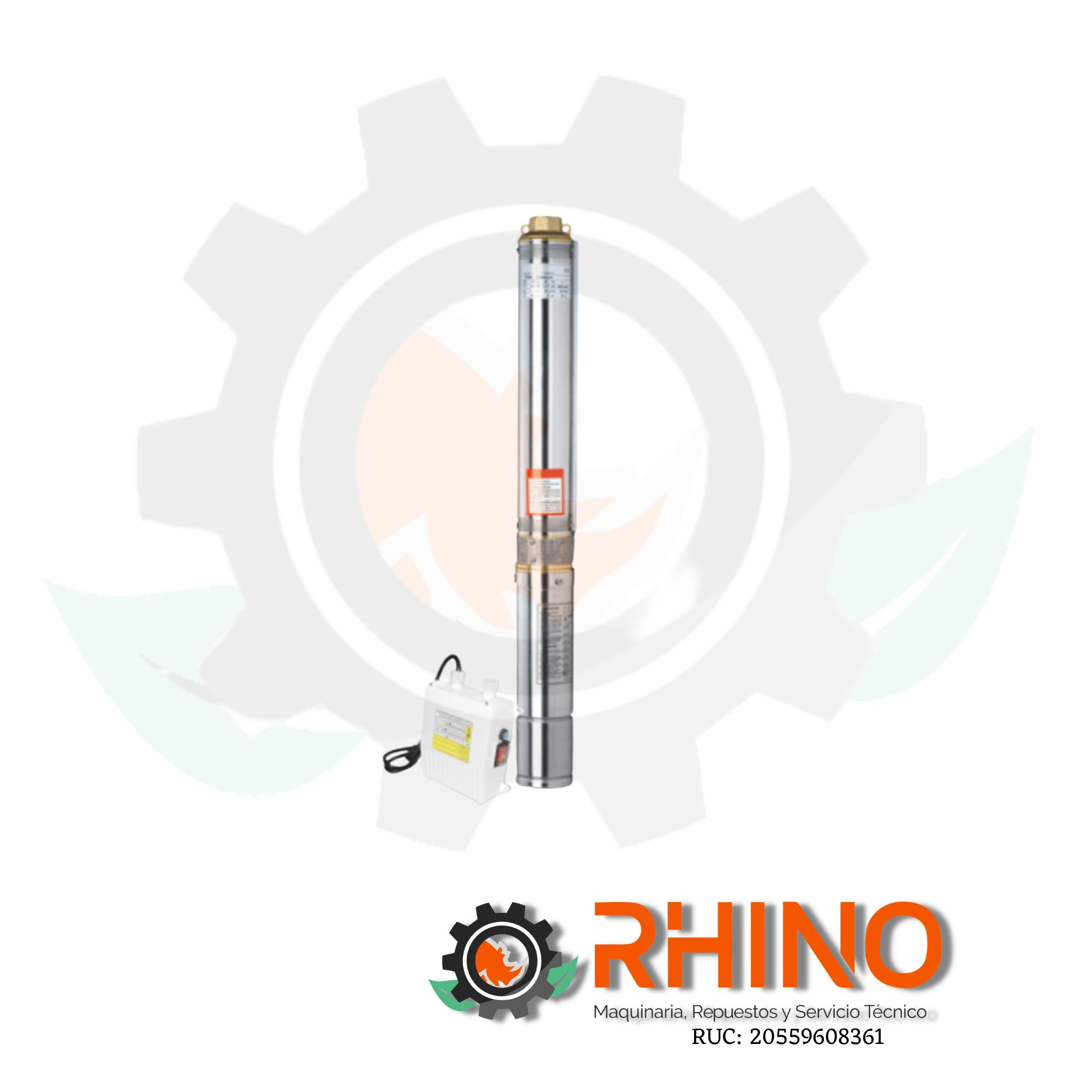 BOMBA SUMERGIBLE P/AGUA RESIDUAL 220V 2HP 2" - LEO 4XRm 3/17-1.5