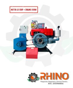 MOTOR JD 33 HP CON DINAMO 20KW GRUPO ELECTROMO ZH1133WPD
