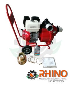 MOTBOMBA TRAGASÓLIDOS 4" HONDA GX390 BOMBA JOPCO SP100